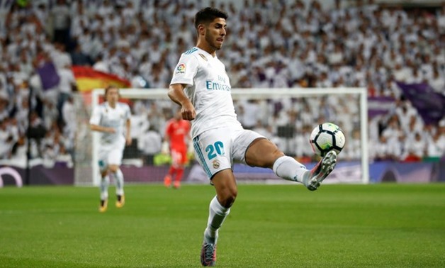 Real Madrid’s Marco Asensio in action REUTERS/Juan Medina