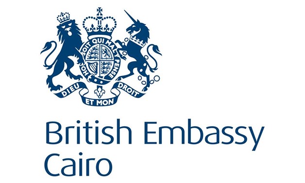 British Embassy in Cairo's logo - Official Facebook page
