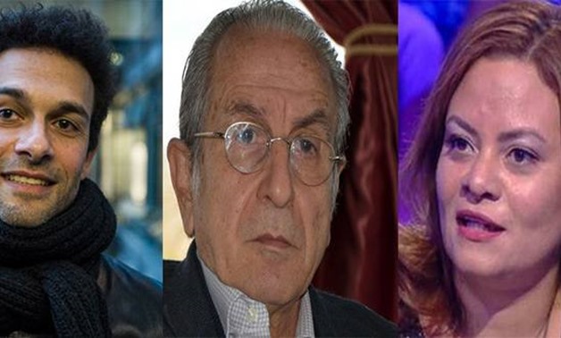Collage of the three Egyptian film directors (Photo Courtesy of Panorama European Film media office)
