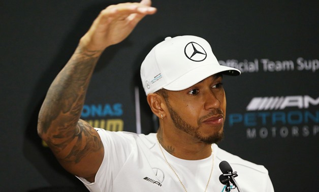 Mercedes' Lewis Hamilton of Britain speaks during a news conference ahead of the Mexican Grand Prix – Press image courtesy - Reuters