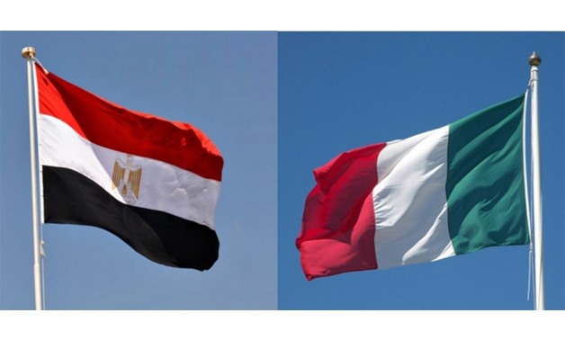 Egyptian and Italian Flags – Wikimedia Creative Commons