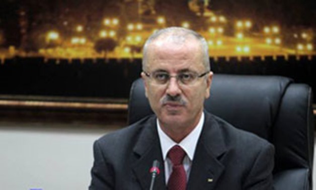 Palestinian Prime Minister rami hamdallah - File Photo