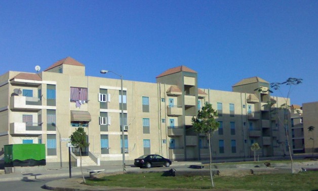 Housing units in Sadat City- Faris Knight via Wikimedia Commons