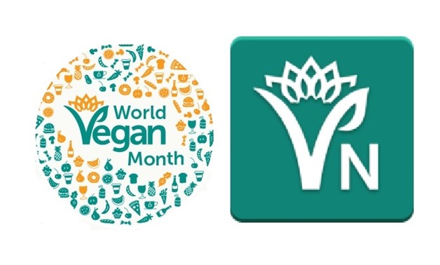 Vegan Society and VNutrition logo compiled by Egypt Today