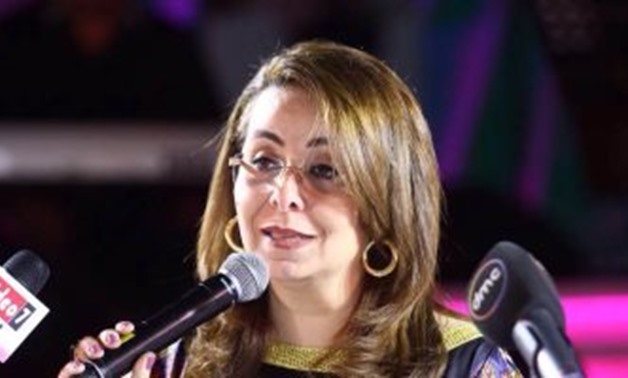  The Minister of Social Solidarity Ghada Waly - File Photo