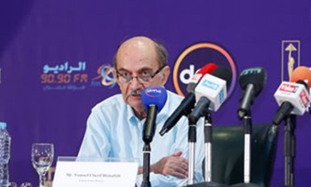 Youssef Rizkallah, the festival's artistic director, during the press conference held on Thursday, November 2, 2017. - Egypt Today