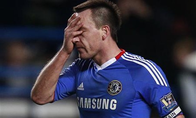 Chelsea's John Terry reacts after their English Premier League soccer match against Everton at Stamford Bridge in London, December 4, 2010. REUTERS