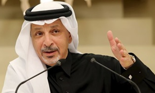 FILE- Ahmed Bin Abdulaziz Al-Qattan Saudi Ambassador in Cairo