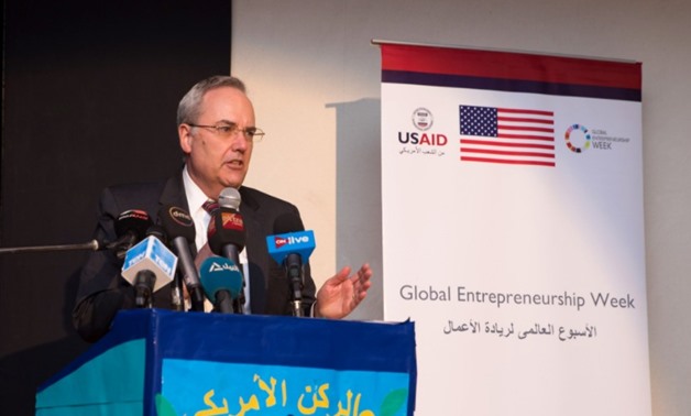 Thomas H. Goldberger, Chargé d'Affaires of the U.S. Embassy in Cairo - photo courtesy of US Embassy Cairo Twitter account