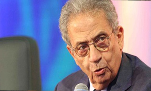 File - Former Secretary General of the Arab League Amr Moussa