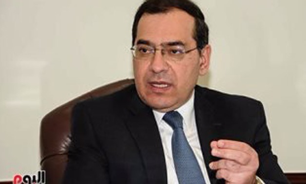FILE - Minister of Petroleum Tarek Al-Mola