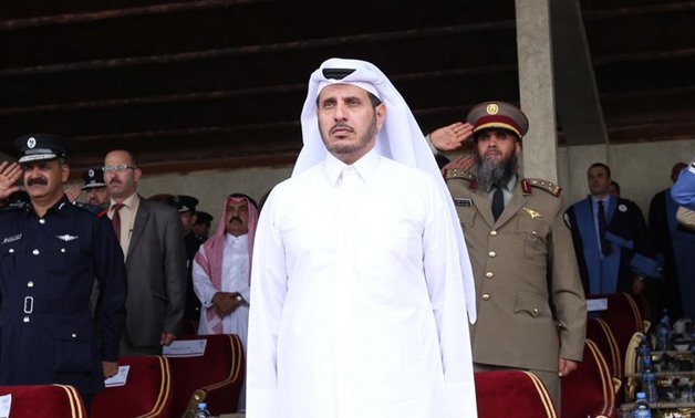 Prime Minister and Minister of Interior Sheikh Abdullah bin Nasser bin Khalifa Al-Thani, March 19, 2015 - Twitter