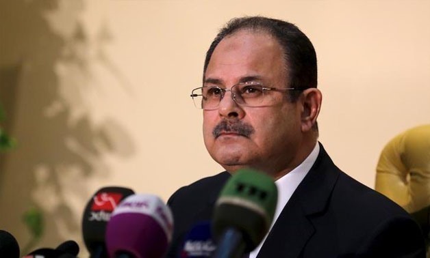 FILE - Interior Minister Magdy Abdel Ghaffar