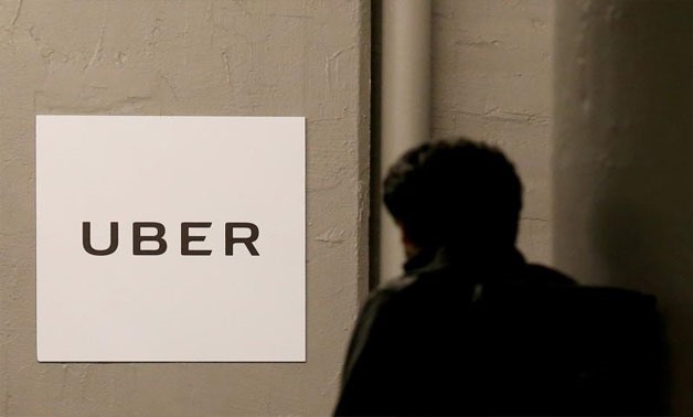 A man arrives at the Uber offices in Queens, New York, U.S., February 2, 2017 - REUTERS/Brendan McDermid/File Photo