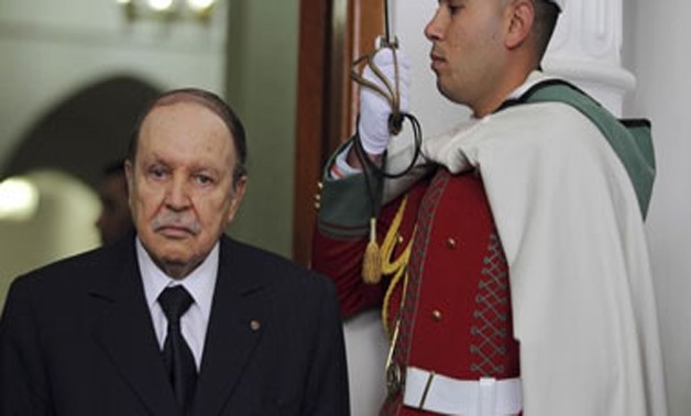 FILE - Algerian President Abdelaziz Bouteflika