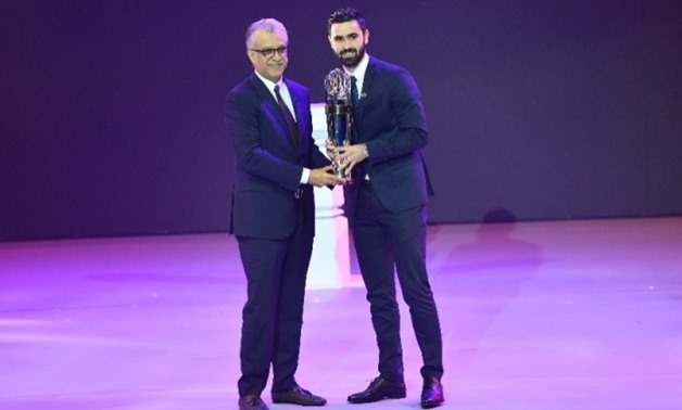 SOCCER - Syria's Omar Khribin receives Asian player of the year award, Thailand, November 29, 2017 - Photo Courtsey of AFC official website