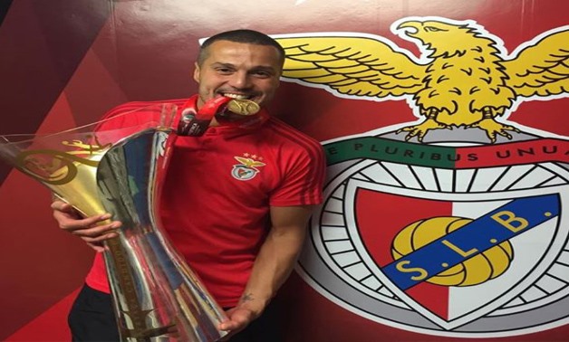 Benfica`s goalkeeper Julio Cesar – Courtesy of Julio Cesar`s official Instagram account 
