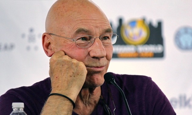 Photograph of Sir Patrick Stewart at the 2013 Wizard World Comic Con NYC Experience, June 29, 2013 – Abbyarcane/Wikimedia Commons