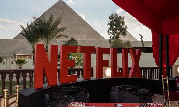 Netflix team in Egypt – Photo courtesy of Netflix media office 
