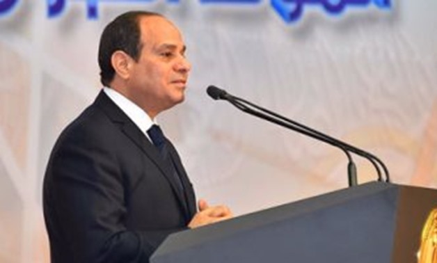 File - President Abdel Fatah al-Sisi