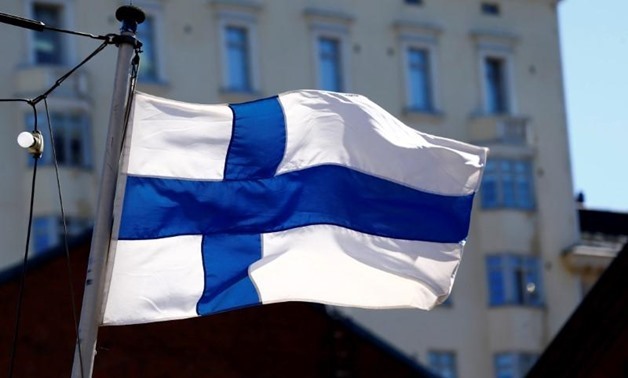 Finland's flag flutters in Helsinki, Finland, May 3, 2017 - REUTERS/Ints Kalnins