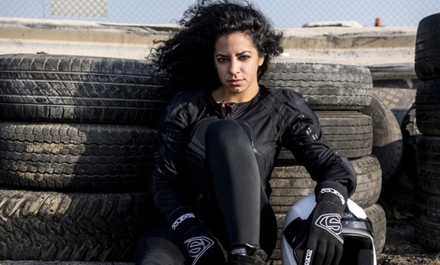 Palestinian drift racing star Daoud relishes breaking down global barriers in the world of sport. Not content with excelling behind the wheel, she is also a personal trainer, Muy Thai Boxer and skydiver. Daoud in Dubai , United Arab Emirates on October 4,