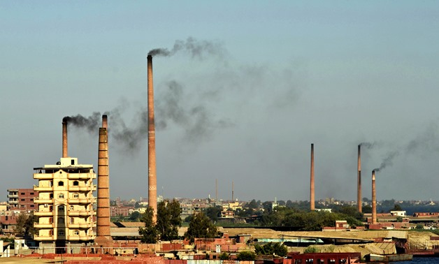 Factories in Egypt- Faris Knight via Wikimedia Commons