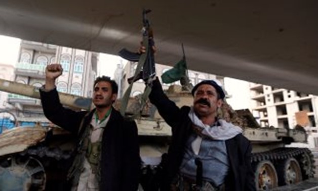 FILE –Houthi rebel fighters 