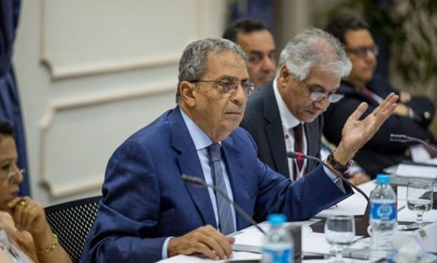 Former Secretary-General of Arab League Amr Moussa