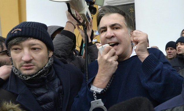 Former Georgian president Mikheil Saakashvili has criticised Ukrainian President Petro Poroshenko for failing to fight high-level corruption