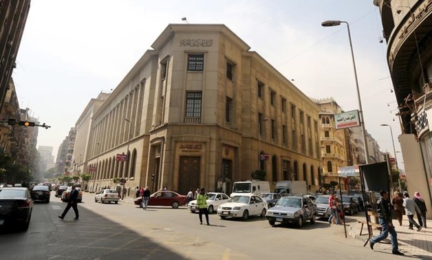 Central Bank of Egypt's headquarters is seen in downtown Cairo, Egypt March 8, 2016. REUTERS/Mohamed Abd El Ghany