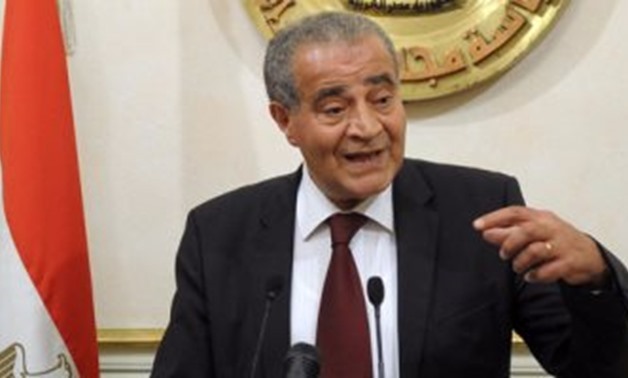 File – Minister of Supply Ali Moselhy