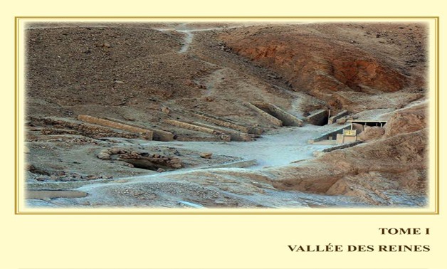 “Graves of the Valley of the Queens” Book cover – photo courtesy of Ministry of Antiquities