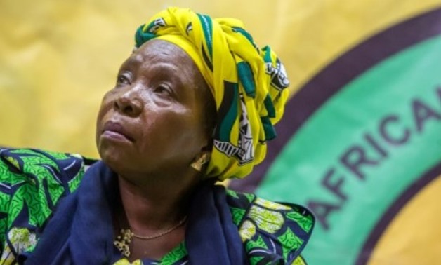 © AFP/File / by Ben SHEPPARD | Nkosazana Dlamini-Zuma, former African Union chief and President Jacob's Zuma's ex-wife, is one of the favourites to be the next ANC leader