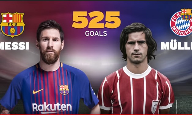 Messi equaled Gerd Muller's record, Photo courtesy of Barcelona’s YouTube channel