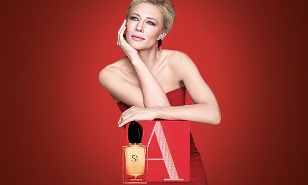 Cate Blanchett for Armani. Via Armani Official Website