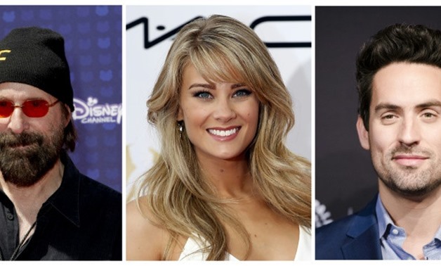 Peter Stormare (L), Kim Matula (C) and Ed Weeks (R) star along with Dylan McDermott in new FOX workplace sit-com "LA to Las Vegas"
