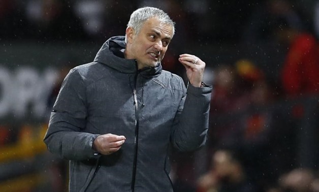 Old Trafford, Manchester, England - 16/3/17 Manchester United manager Jose Mourinho Action Images via Reuters/Jason Cairnduff Livepic