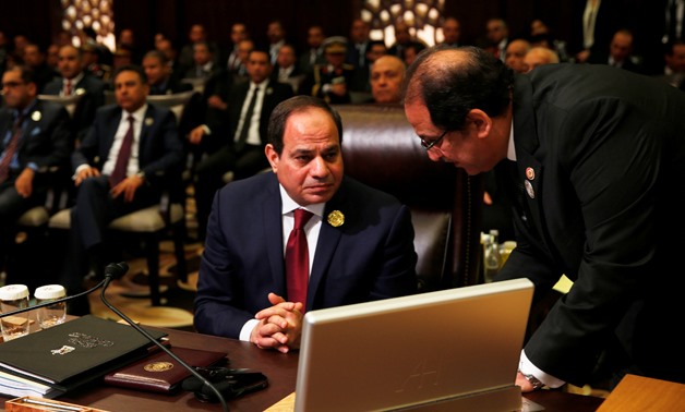 President Sisi at the Arab Summit - REUTERS