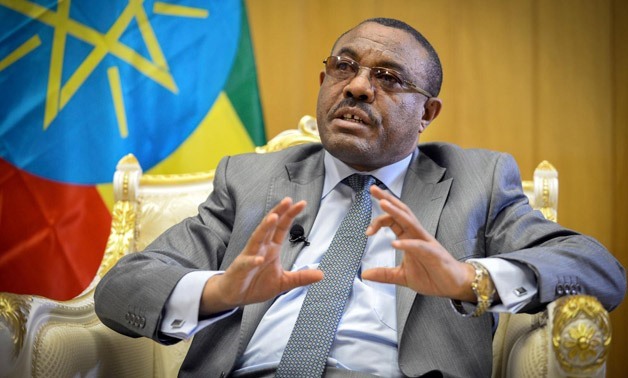 FILE - Ethiopian Prime Minister Hailemariam Desalegn 