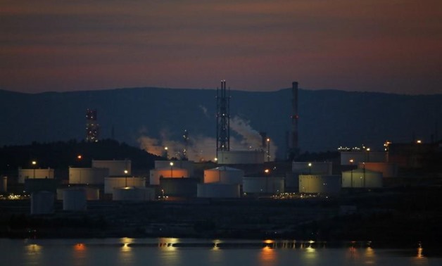 General view of the refinery of U.S. chemicals group LyondellBasell in Berre, near Marseille, France, October 19, 2015. REUTERS/Jean-Paul Pelissier