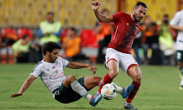 Soccer Football - Egyptian Cup Final – Al-Masry v Al-Ahly - Alexandria, Egypt - August 15, 2017 Al-Ahly Ali Maaloul Reuters/ Amr Abdallah 
