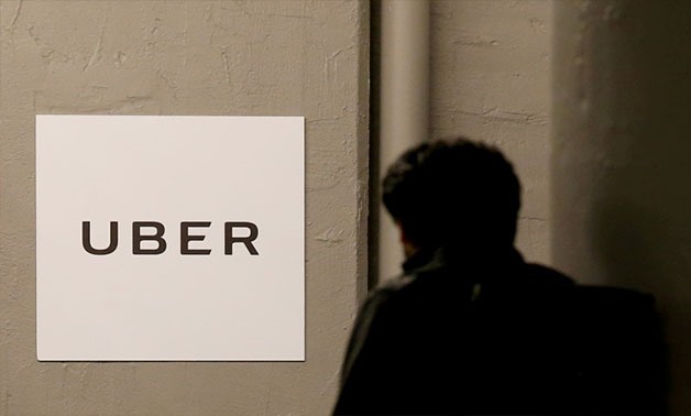 A man arrives at the Uber offices in Queens New York, U.S., February 2, 2017 - Reuters/File photo