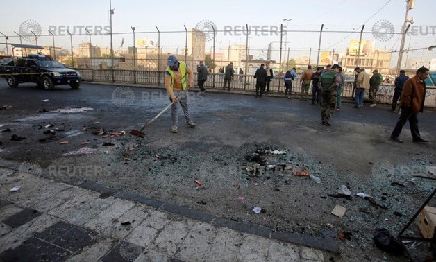 A blast in Baghdad - Reuters 