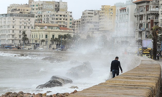 Weather in Alexandria – Press photo