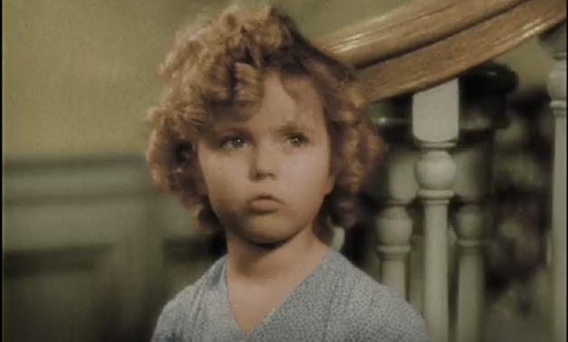 Screencap of Shirley Temple in the film 'The Little Colonel', Feburary 10, 2018 -mysticmoon1984/Youtube
