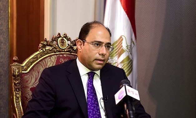 FILE - Foreign ministry spokesman, Ahmed Abu Zeid 