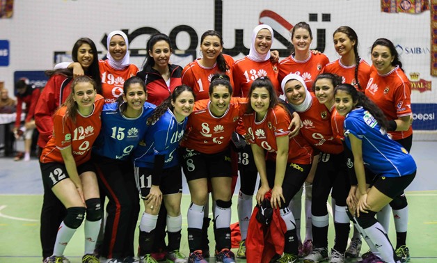  Al-Ahly women’s volleyball squad - Mohamed el-Hossary for Youm7