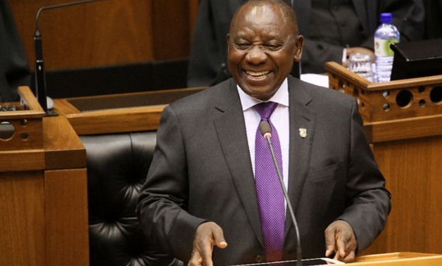 In a wide-ranging speech, South Africa's newly-minted president Cyril Ramaphosa vowed to revive South Africa's stagnant economy, tackle the country's dire unemployment rate and control spiralling government debt - AFP
