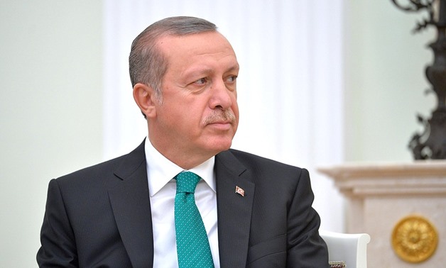 The Turkish president, Recep Tayyip Erdoğan - Reuters